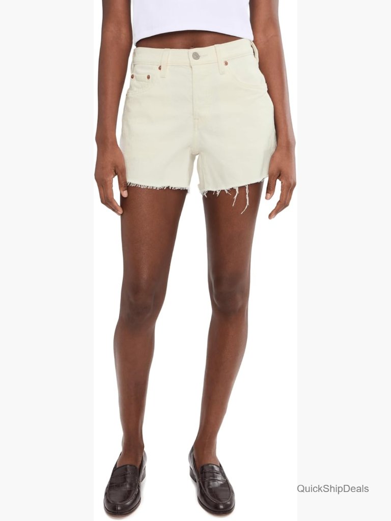 Women's 501 Curve Jean Shorts - High Rise, Medium Stretch, Regular Fit, Cotton